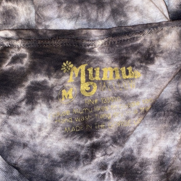 Show Me Your MuMu Mellow Tie Dye Swing Mini Dress Tunic Blouse Top - Picture 4 of 6